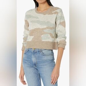 DKNY Women's Cozy Soft Cropped Sportswear Sweater Size XL NWT MSRP $89
